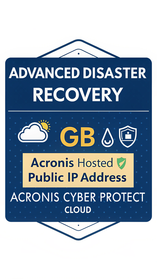 Advanced Disaster Recovery - GB - Acronis Hosted Public IP address - Acronis Cyber Protect Cloud