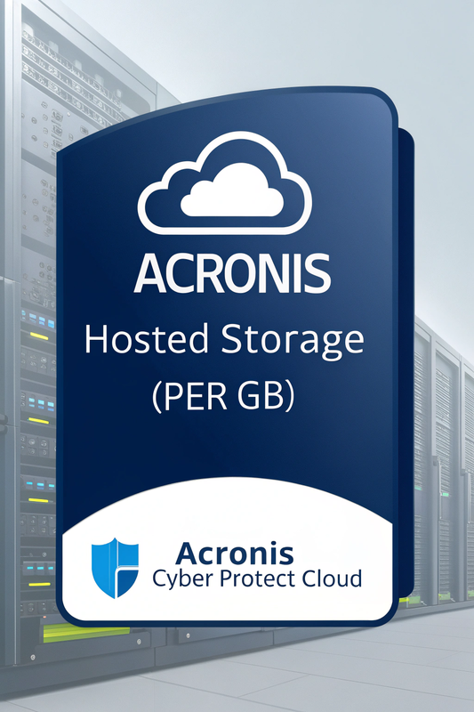 Backup - GB - Acronis Hosted Storage (per GB) - G1 - Acronis Cyber Protect Cloud