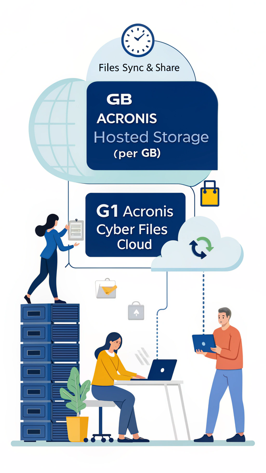 Files Sync & Share - GB - Acronis Hosted Storage (per GB) - G1 - Acronis Cyber Files Cloud