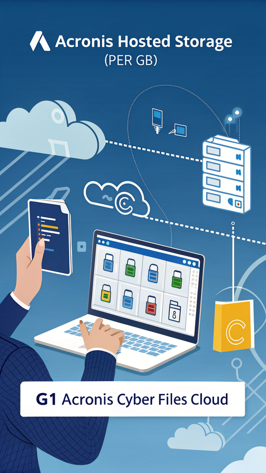 Files Sync & Share - User - Acronis Hosted Storage (per GB) - G1 - Acronis Cyber Files Cloud