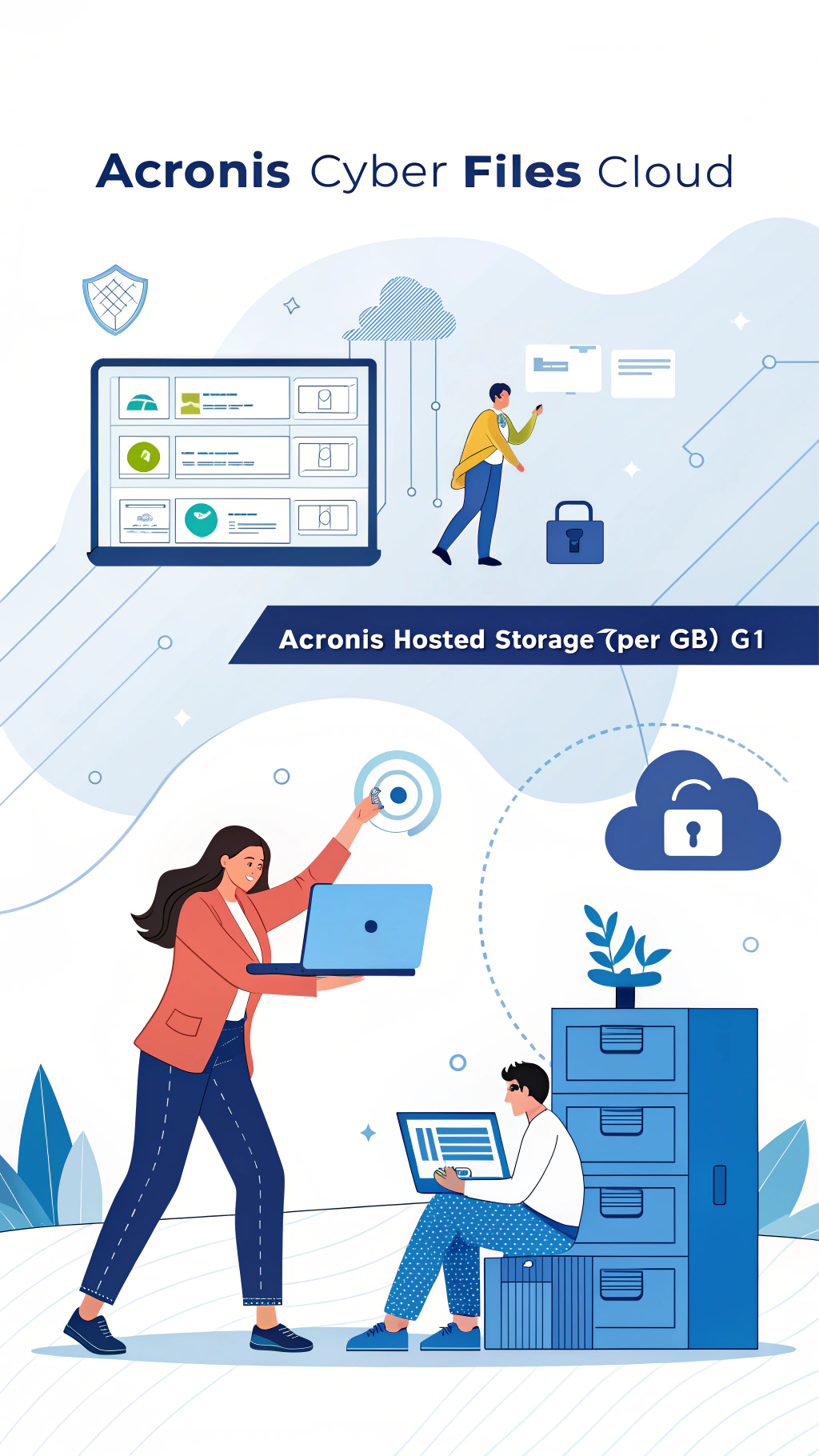 Files Sync & Share - User - Acronis Hosted Storage (per GB) - G1 - Acronis Cyber Files Cloud